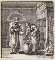 KG 05879
<br/>
De Doofpot..
<br/>
<em>Luyken, Jan (1649-1712)</em>